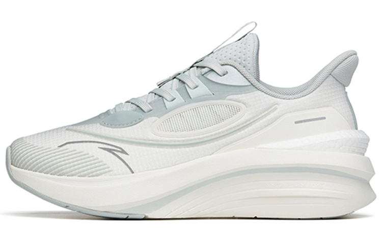 Anta Martian Foam Cushioning Slip Resistant Cushioning Slip Resistant Low top Running Shoes Women's Green White