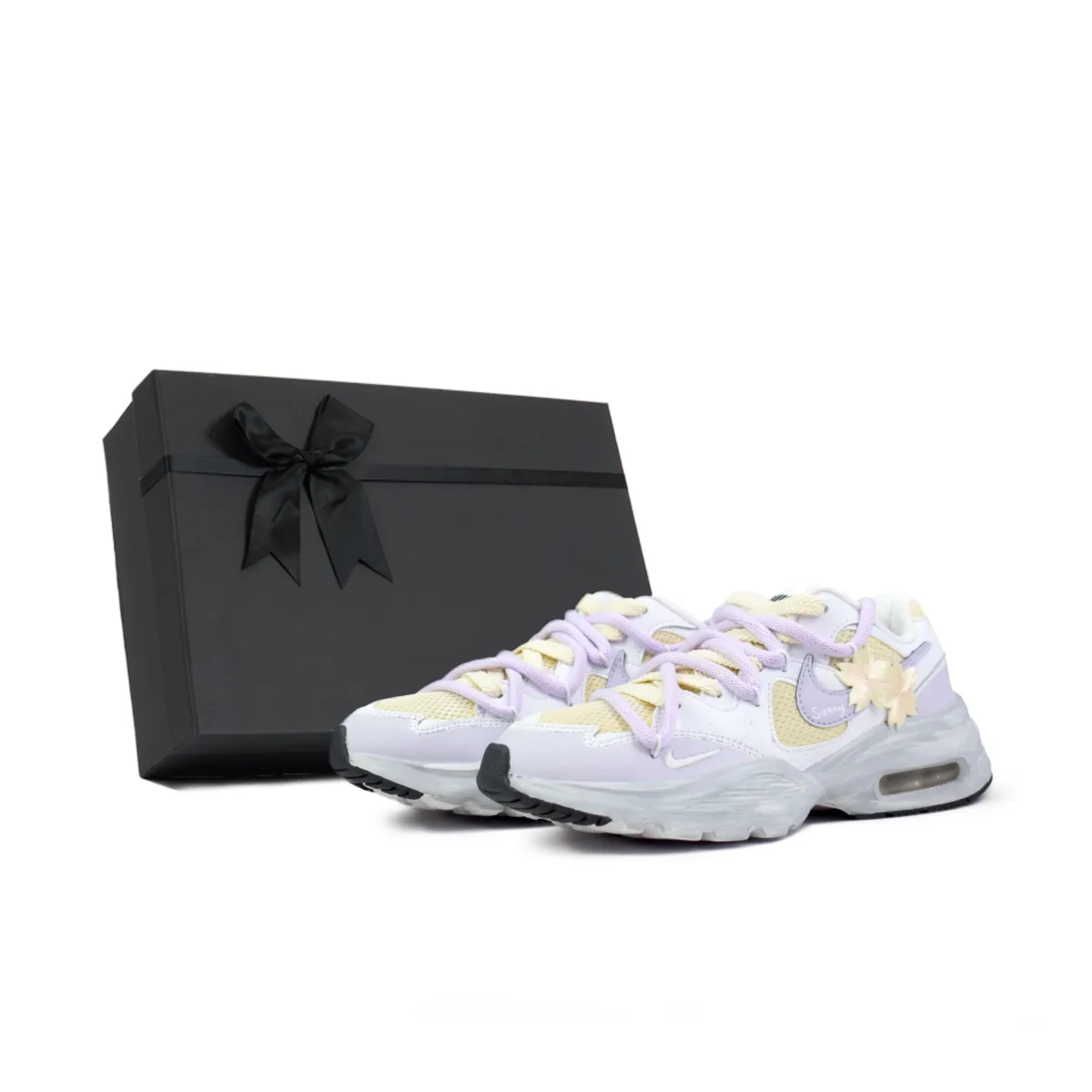 Nike Air Max Fusion Low top Running Shoes Women's Light Purple