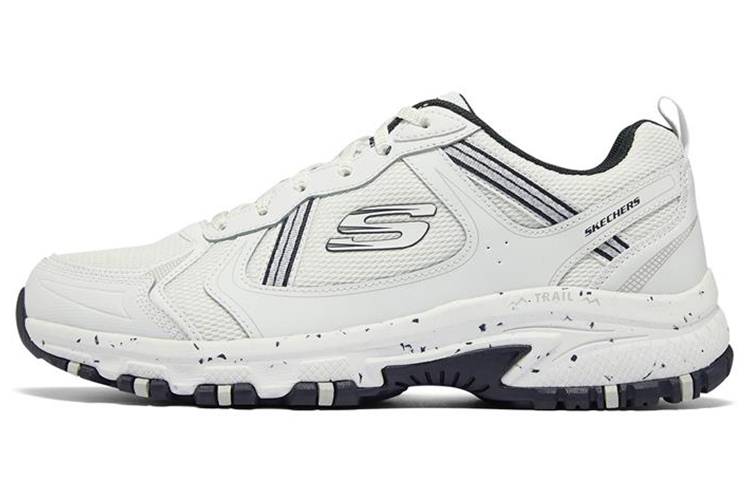 Skechers Hillcrest Low top Running Shoes Men's White Blue