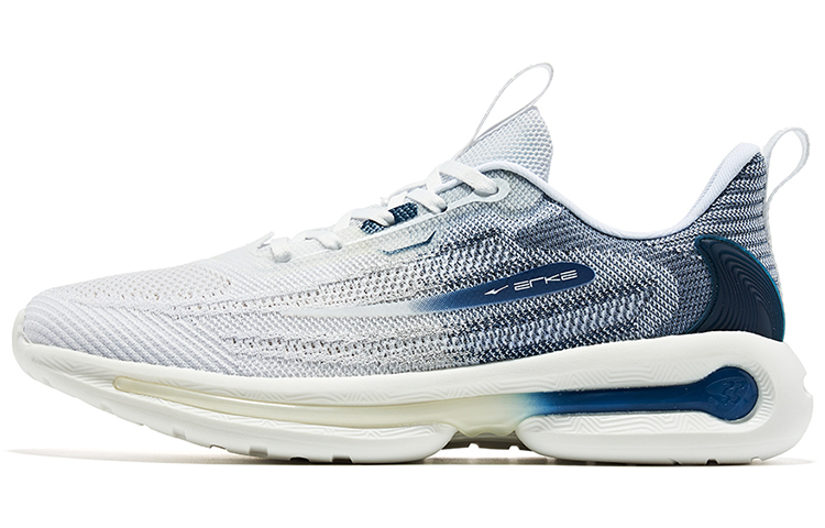 Erke Textile, Synthetic Leather Cushioning Slip Resistant Abrasion Resistant Breathable Rebound Low top Running Shoes