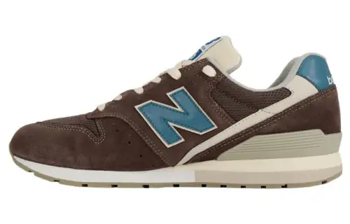 New Balance NB 996 Running Shoes Men's Low Top Brown/Blue