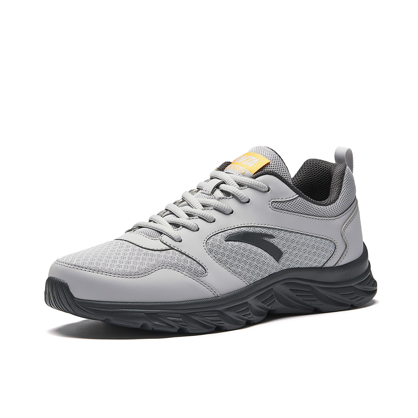 Anta Fabric Low top Casual Fashion Versatile Men’s Microchip Gray/Castle Gray
