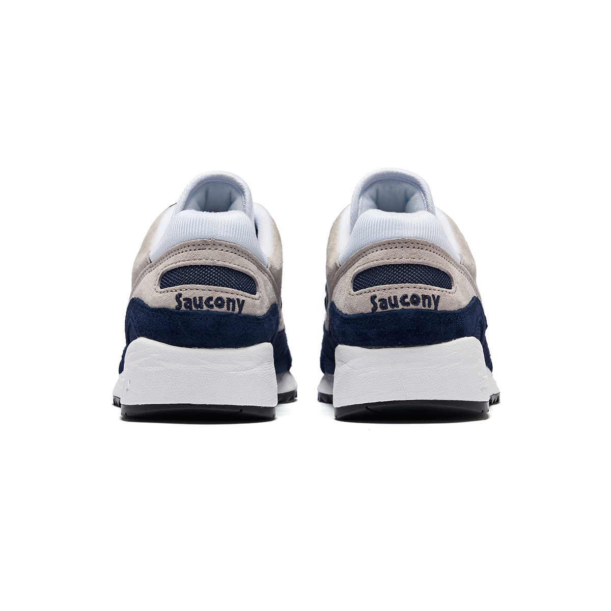 Saucony Low top Casual Running Shoes Unisex White Dark Blue