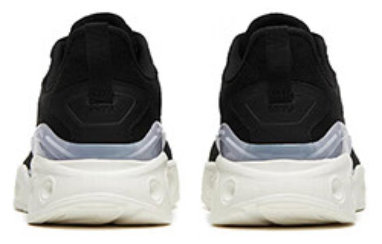 Anta Cushioning Slip Resistant Low top Running Shoes Women’s Black White