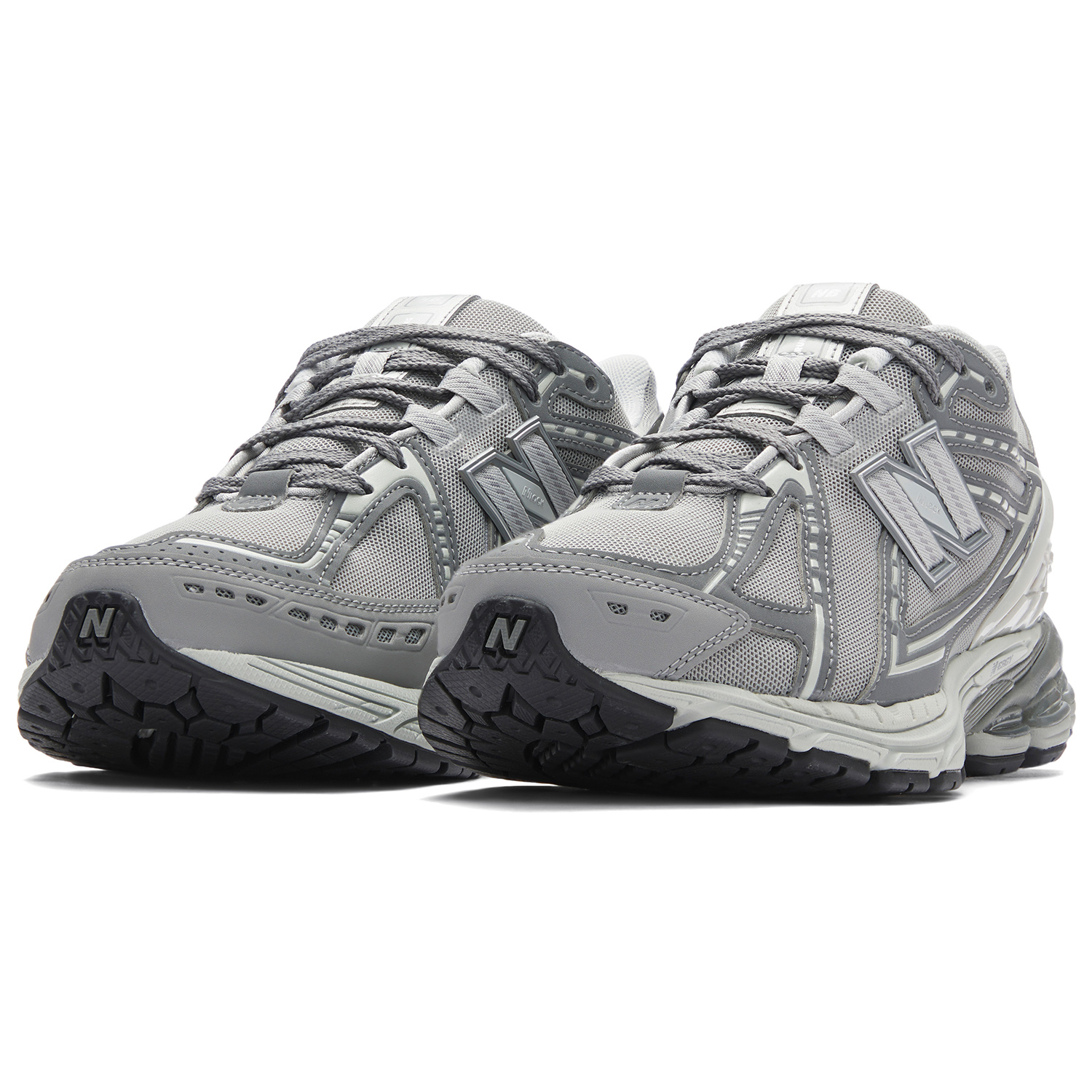New Balance NB 1906R Lightweight Textile Synthetic Leather Low-Top Casual Running Shoes Unisex Silver Gray