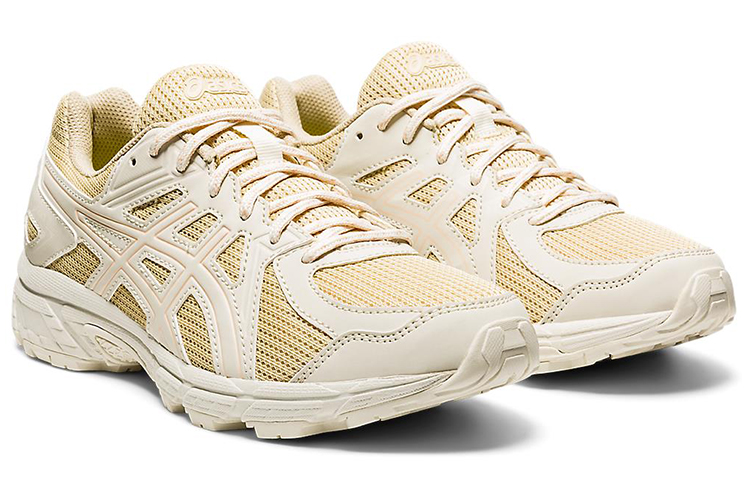 Женские кроссовки ASICS Jog 100 1 Trl (желто-белые) — фото 3