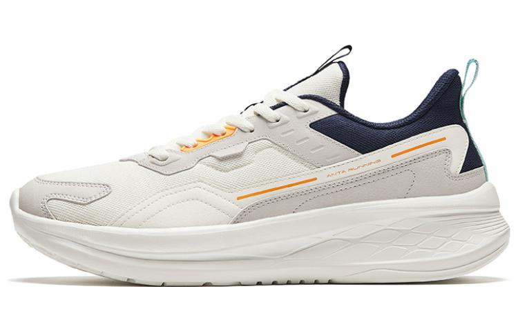 Anta Comfortable Slip Resistant Abrasion Resistant Low top Running Shoes Men’s White