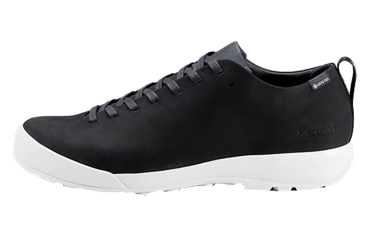 Arc'teryx RALLE Leather Waterproof Low top Running Shoes Unisex Black Lime Gray