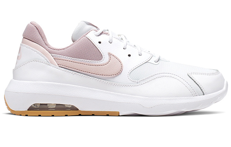 Женские кроссовки Nike Air Max Nostalgic (бело-розовые) — Белыйрозовый — фото 2