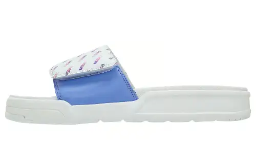 Mizuno Comfortable Abrasion Resistant Abrasion Resistant Slide Slippers Unisex Blue White