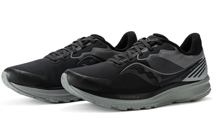 Saucony Ride Yutu 14 Fabric Cushioning Slip Resistant Abrasion Resistant Breathable Support Low top Running Shoes Men’s