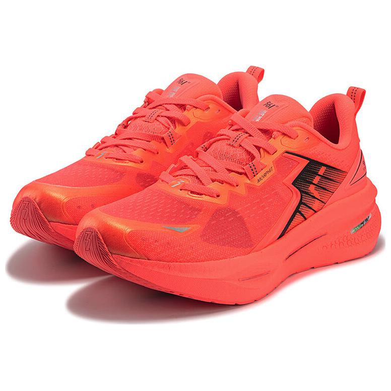 361° Swift Float Cushioning Slip Resistant Low top ETPU Running Shoes Men’s Red Black