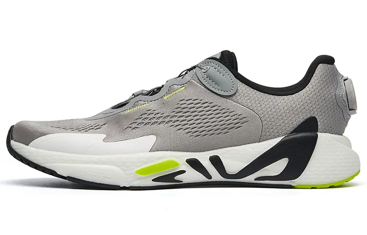FILA Heritage FHT Fabric Low top Casual Running Shoes Men's Gray