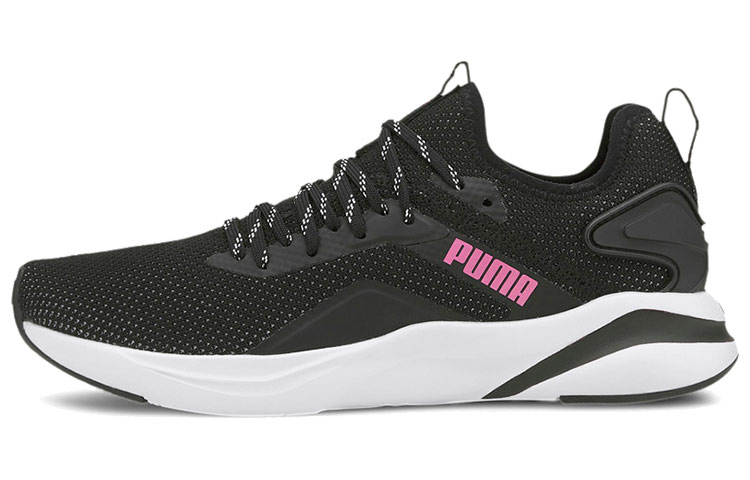 PUMA Softride Rift Knit 'Black White Pink' Women's