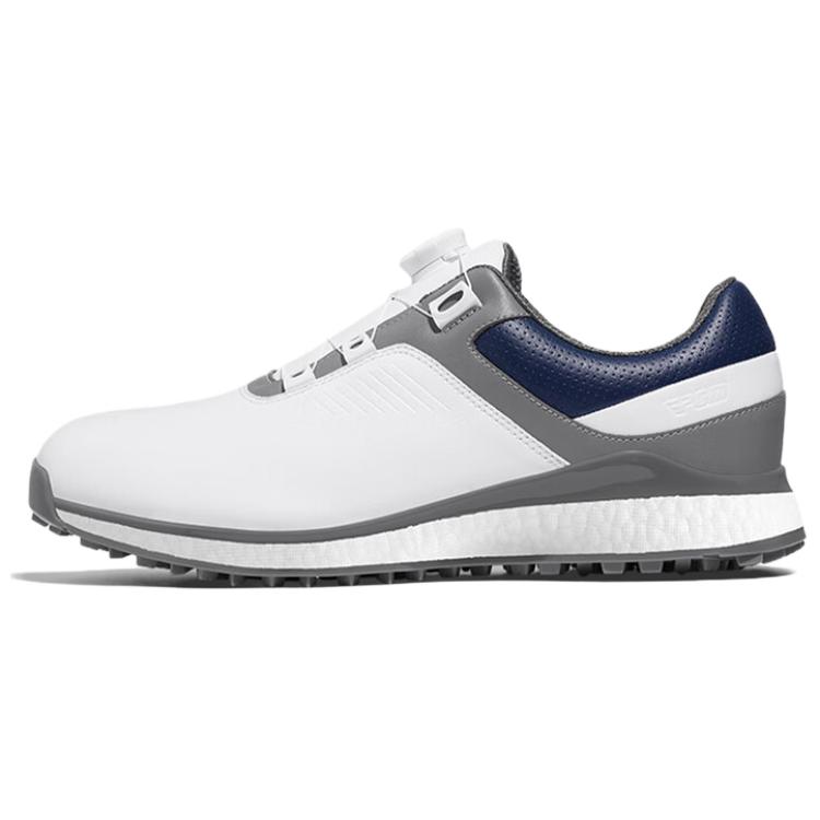 PGM Slip Resistant Low top Golf Shoes Men’s White Gray Blue