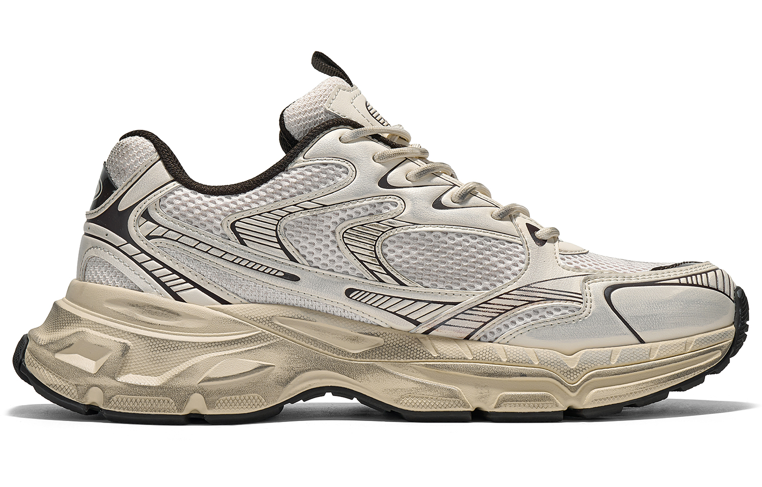 Kappa Slip Resistant Abrasion Resistant Low top Running Shoes Unisex Brown