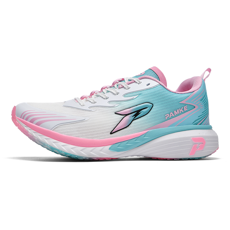 PANKE Shock Surge 1.5 Running Shoes Unisex Low Top White Moon Pink