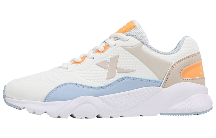 XTEP Running Shoes Women’s Beige Blue Yellow