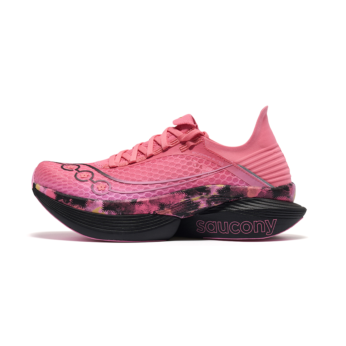 Saucony ENDORPHIN ELITE 2 Breathable Coverage Rebound Breathable Coverage Rebound Low top Running Shoes Unisex Pink
