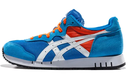 Onitsuka Tiger X Caliber Running Shoes Unisex Low Top Blue/Orange/White/Black
