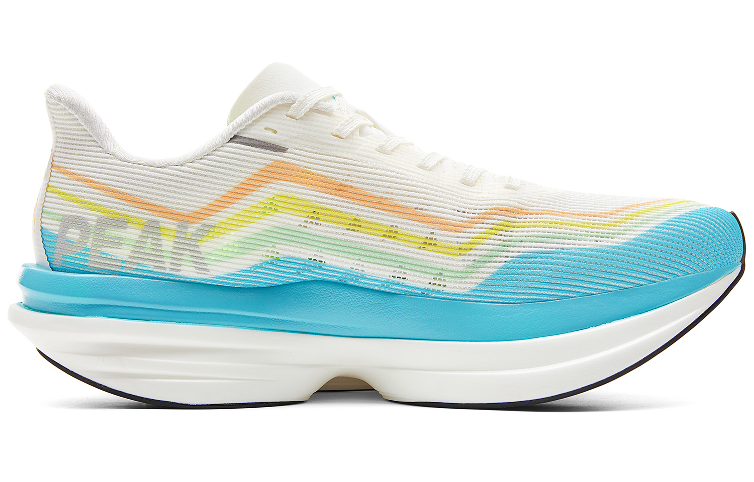 PEAK Taichi Multilayer Wave Low top Casual Running Shoes Men’s White Blue