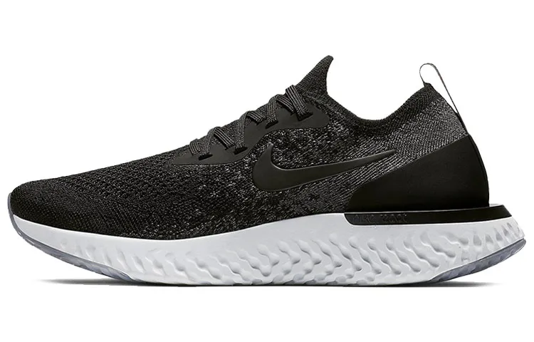 Nike Epic React Flyknit Black Dark Grey Women's