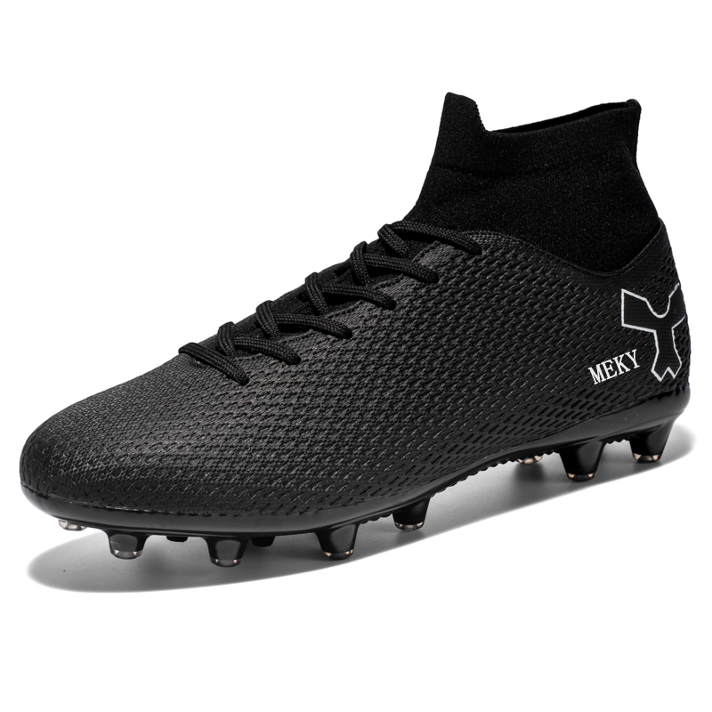 MEKY AG Rubber Short Studs TF Rubber Broken Studs Slip Resistant Abrasion Resistant Soccer Shoes Unisex