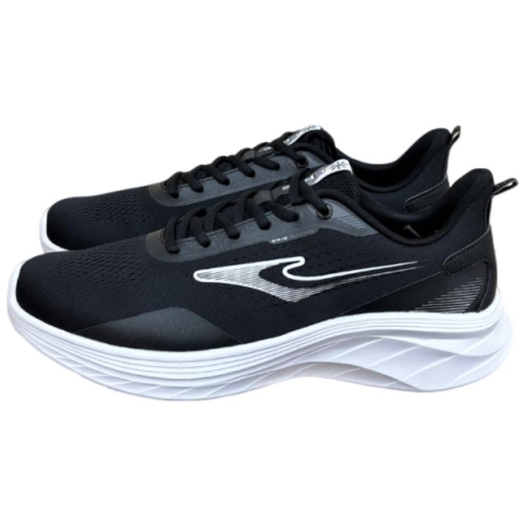 Erke Cushioning, Wear Resistant Low top Running Shoes Men’s Jet Black