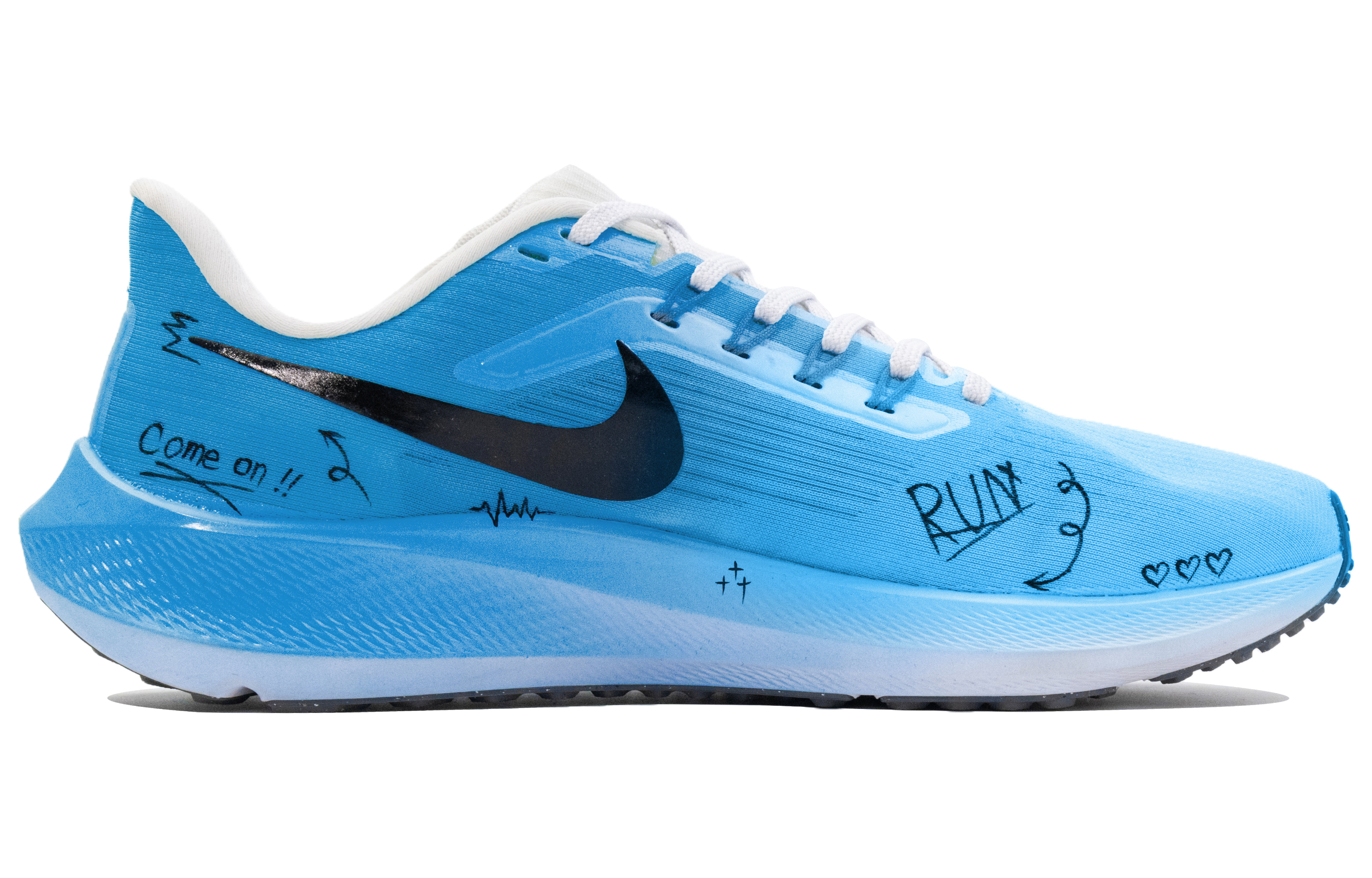 Nike Air Zoom Pegasus 39 Cushioning Slip Resistant Cushioning Slip Resistant Low top Running Shoes Men’s Blue