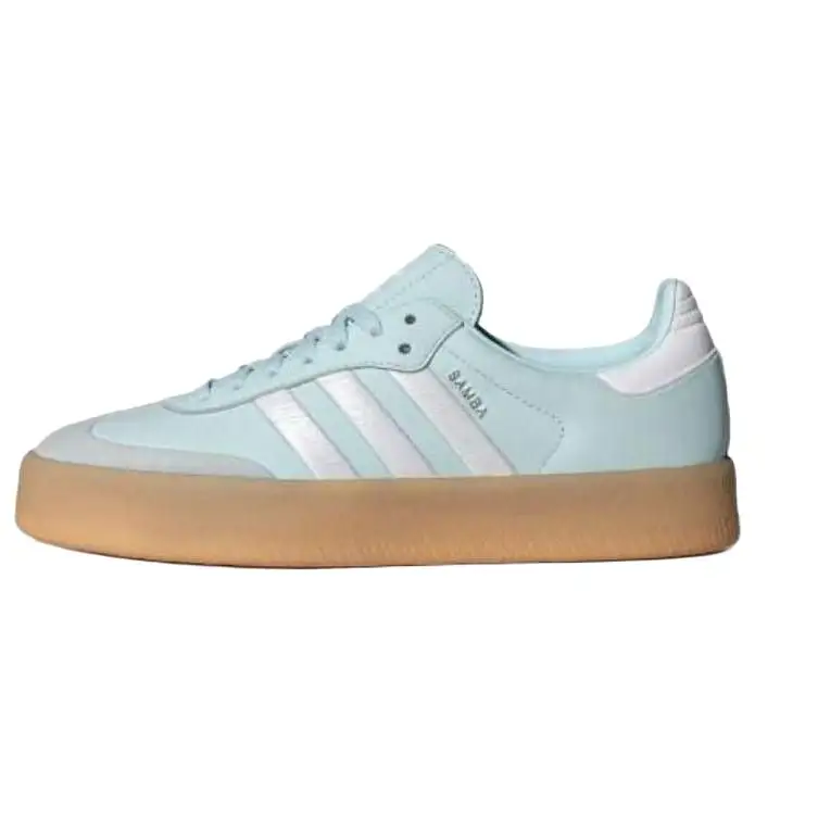 Sambae Women's Adidas Originals 'Almost Blue Silver Metallic Gum'