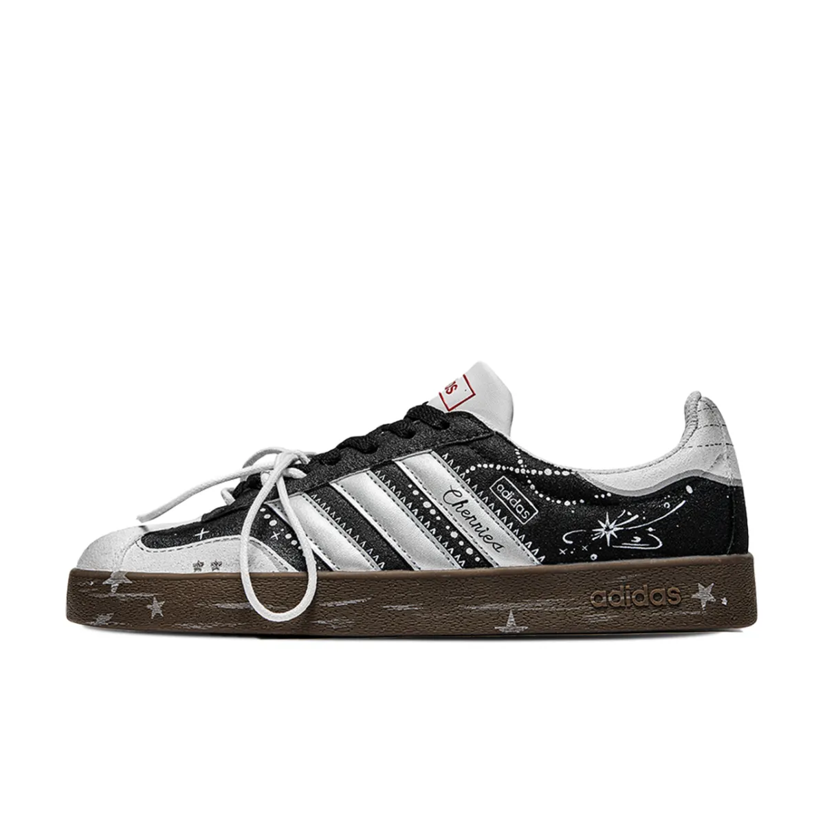 Adidas VL COURT 2.0 Low top Skateboard Shoes Unisex Black White