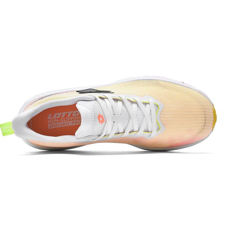 LOTTO Windchill Collection Running Shoes Men’s Low Top White/Orange