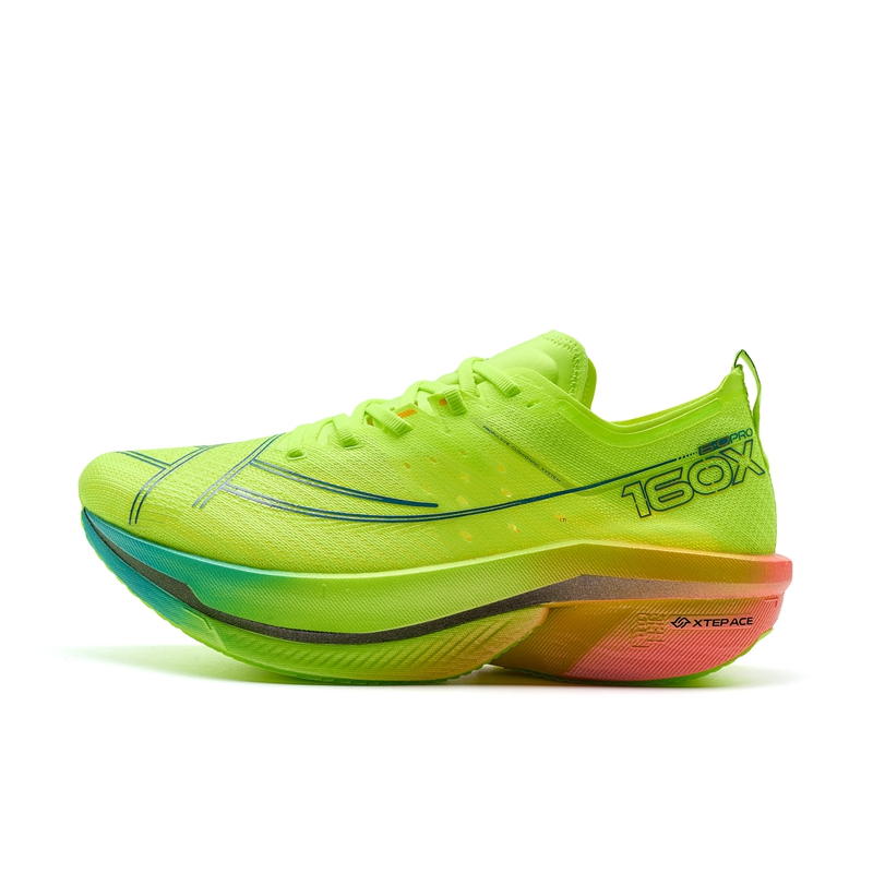 XTEP 160X 6.0 Pro Fabric Slip Resistant Abrasion Resistant Low top Running Shoes Women’s Birth Of Everything