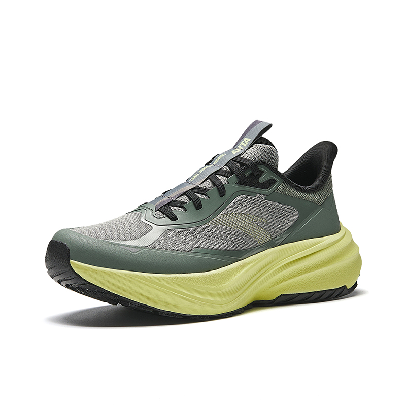 Anta Kunlun Slip Resistant Abrasion Resistant Low top Trail Running Shoes Men’s Granite Gray