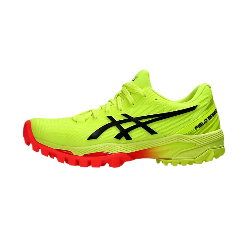 ASICS Field Speed Ff Paris Safety Yellow Black Women's