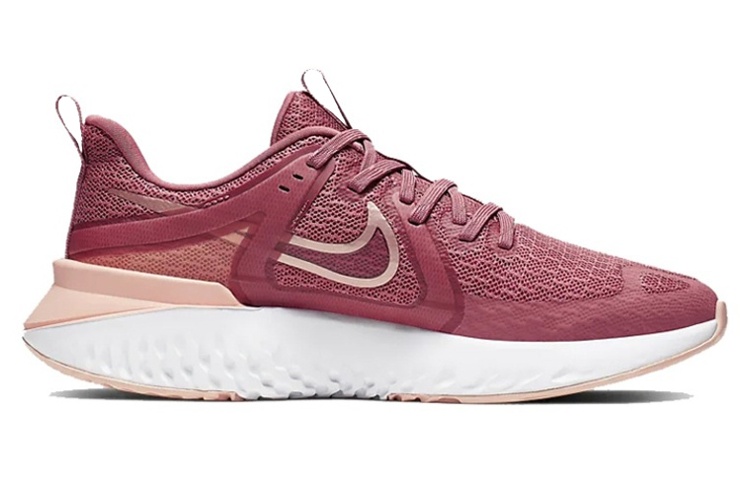 Женские кроссовки Nike Legend React 2 (красный / серый) — фото 2