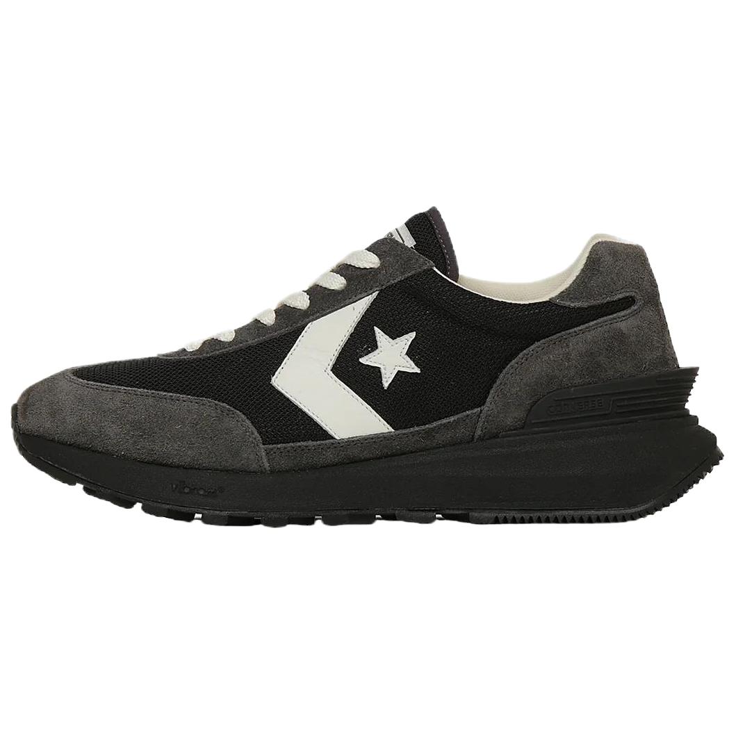 Converse Starfiresc Mesh Cushioning Breathable Cushioning Breathable Low top Running Shoes Unisex Gray Black