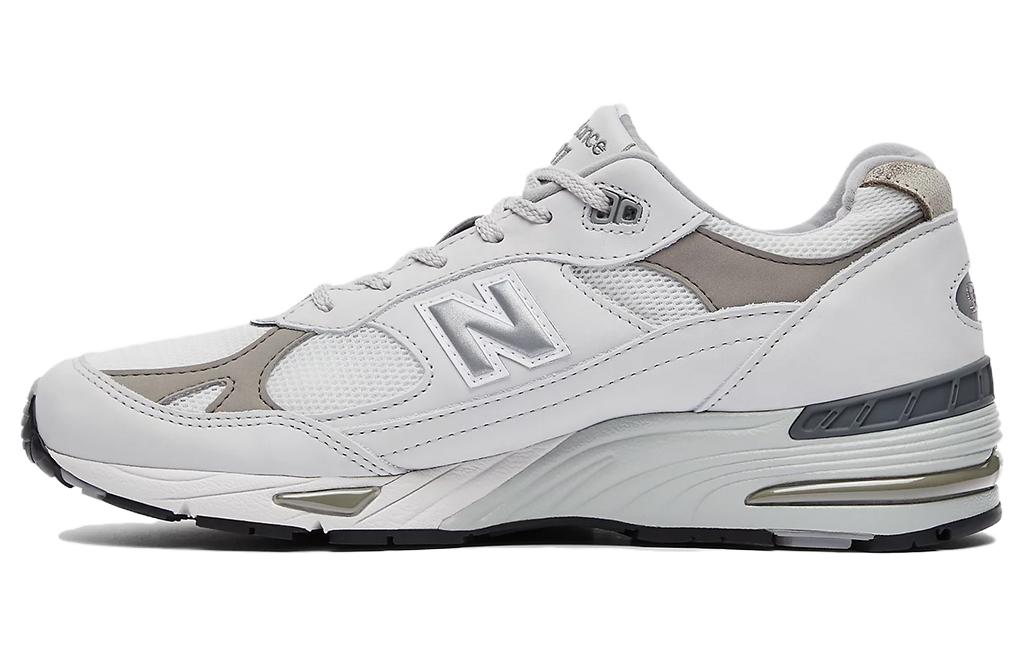 Мужские кроссовки New Balance 991 (серо-белые)
