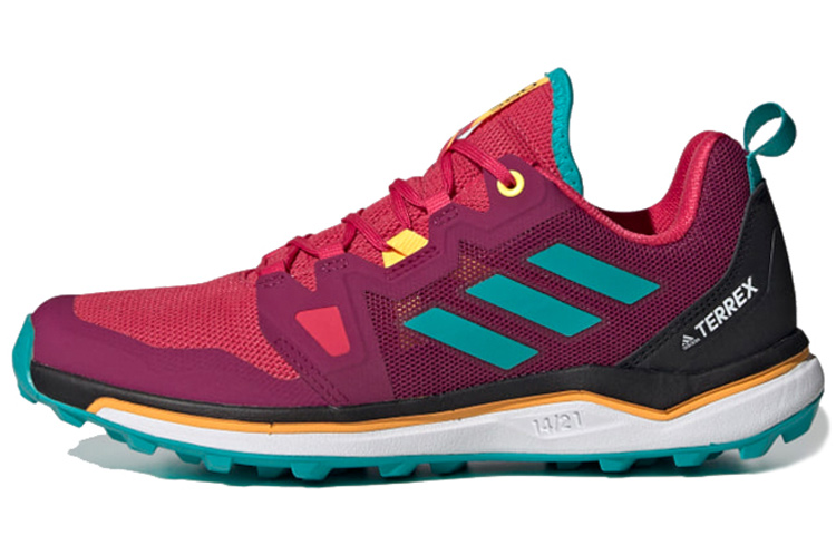 Adidas Terrex Agravic Running Shoes Women's Low Top Red/Black/Green