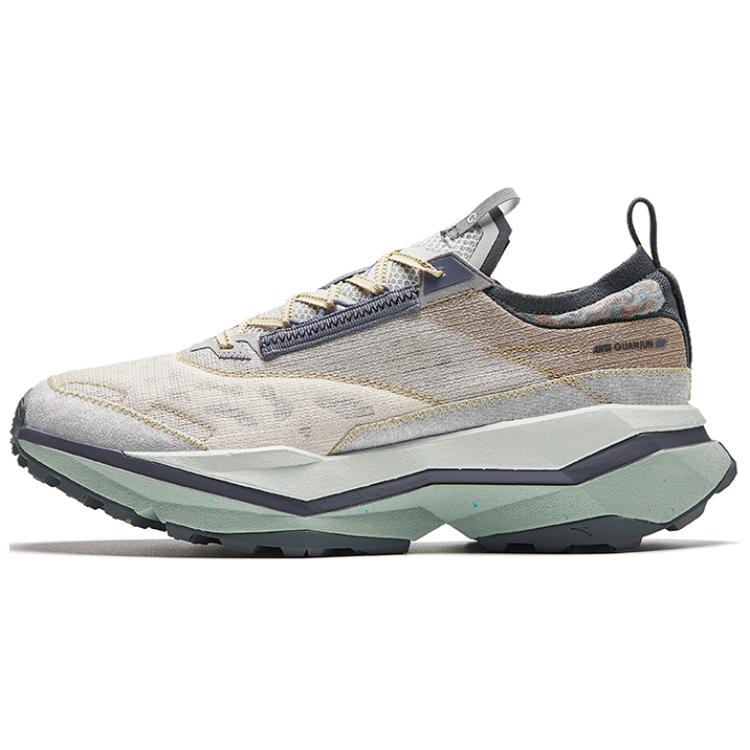 Anta Cushioning Slip Resistant Abrasion Resistant Low top Running Shoes Men’s Gray