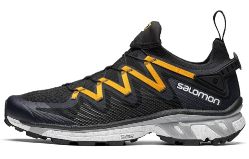 SALOMON XT Rush Running Shoes Men's Low Top Black/Yellow