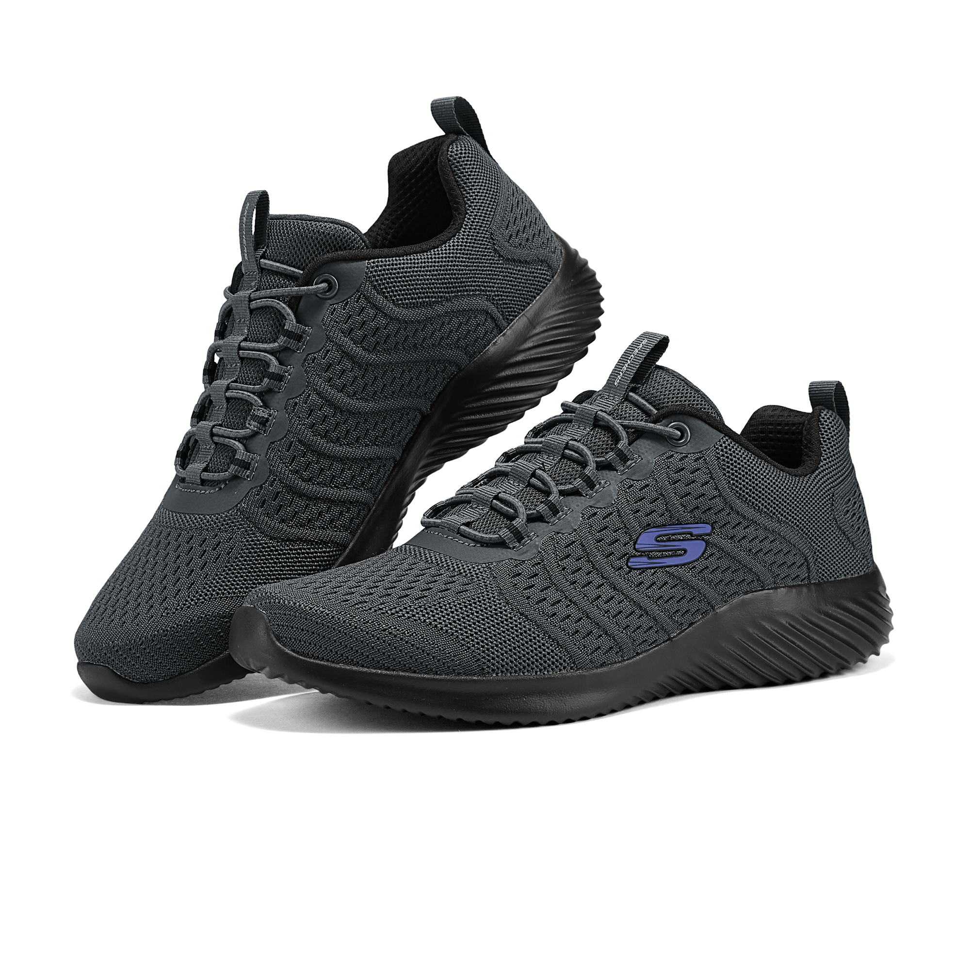 Skechers Bounder Low top Running Shoes Men’s Gray Black