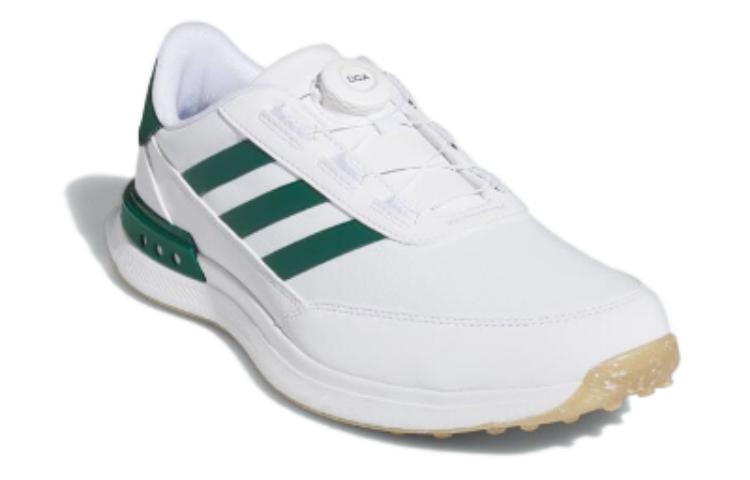 Adidas S2G SlbBore24 Cushioning, Wear Resistant Low top Golf Shoes Men’s White Green
