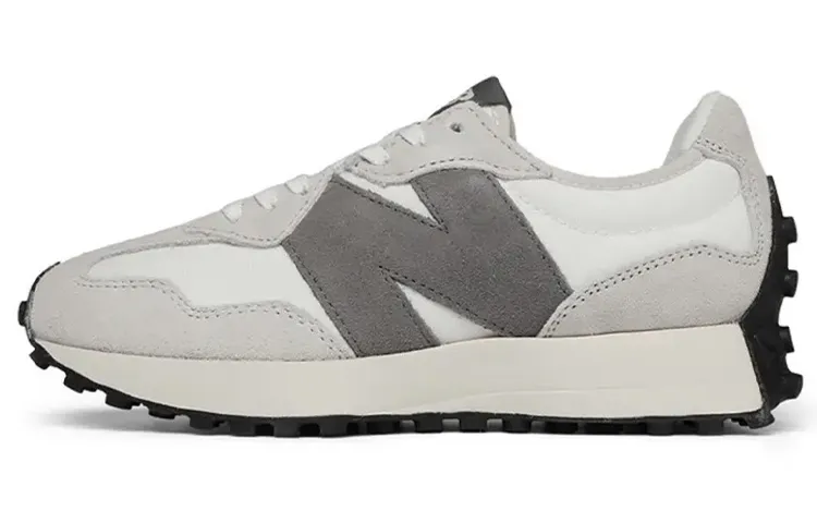 New Balance NB 327 Low top Casual City Commuting Running Shoes Unisex Gray White