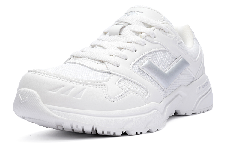 Pony MJ 72 Cushioning Slip Resistant Low top Running Shoes Unisex White