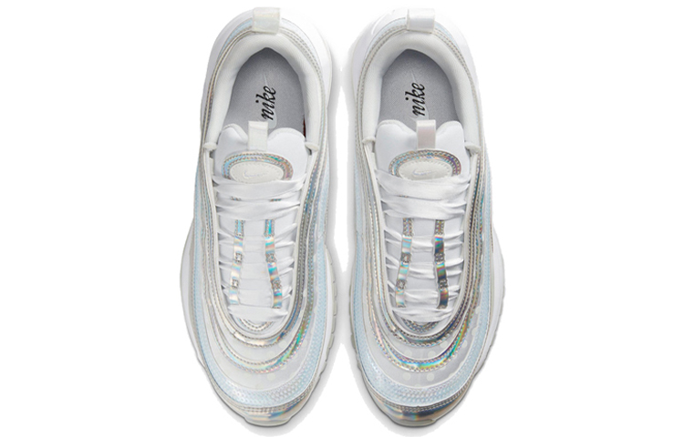 Женские кроссовки Nike Air Max 97 "Opalescent" (белые) — Белый — фото 4