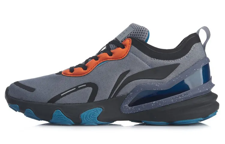 Li Ning Arashi Textile, TPU Cushioning Slip Resistant Abrasion Resistant Breathable Lightweight Low top Running Shoes