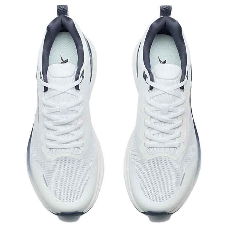 XTEP Cloud 1.0 Wrapping, Wear Resistant And Non Slip Low top Casual Running Shoes Men’s White Blue