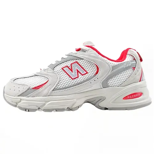 530 New Balance 'Moonbeam True Red'