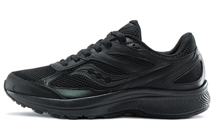 Saucony Cohesion 14 Slip Resistant Abrasion Resistant Low top Running Shoes Women’s Black